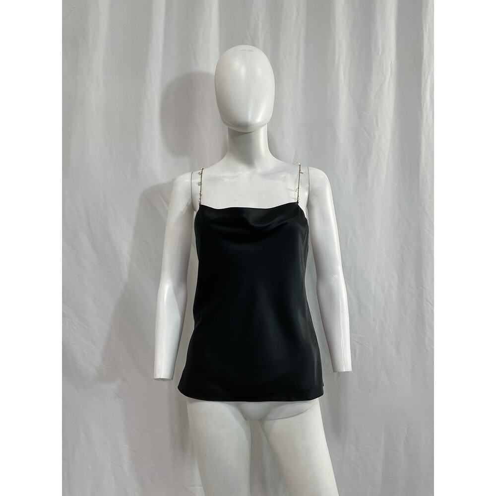 Cami Nyc 'The Busy' Black Silk Cami Top Size XS - Picture 2 of 5